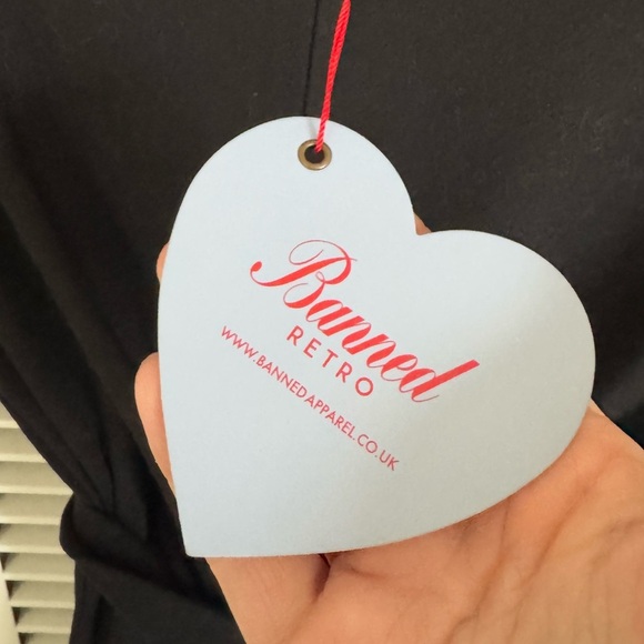 NWT Banned Retro Midi Form Fitting Dress - Picture 2 of 4